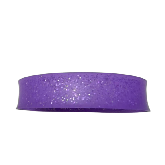 Morada glitter sin impresión