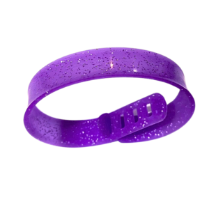 Morada glitter sin impresión