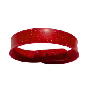 Rojo glitter sin impresión