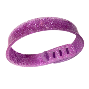 Púrpura glitter sin impresión