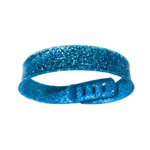 Azul turquesa glitter sin impresión