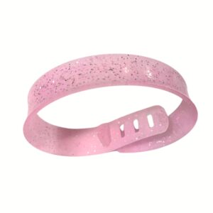 Rosa Pastel glitter sin impresión