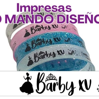 1.Pulseras Impresas yo mando diseño