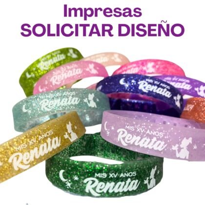 1.Pulseras Impresas Gomi realiza el diseño