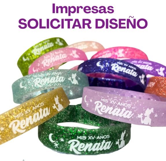 1.Pulseras Impresas Gomi realiza el diseño