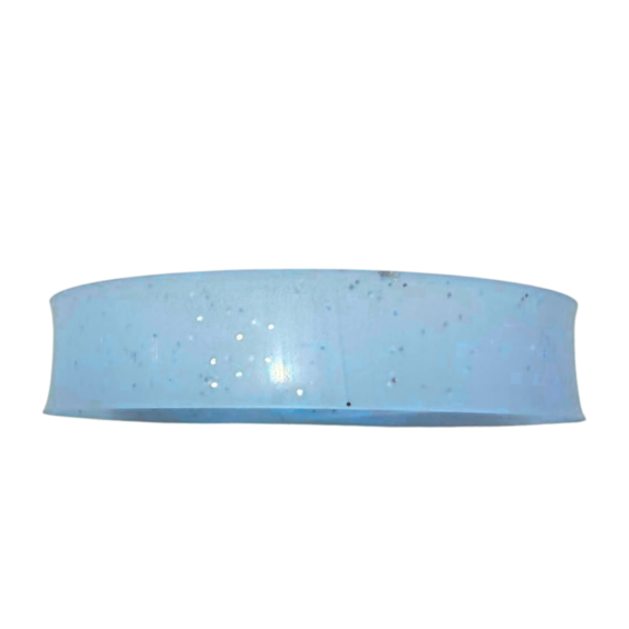 Obscuridad Azul glitter sin impresión
