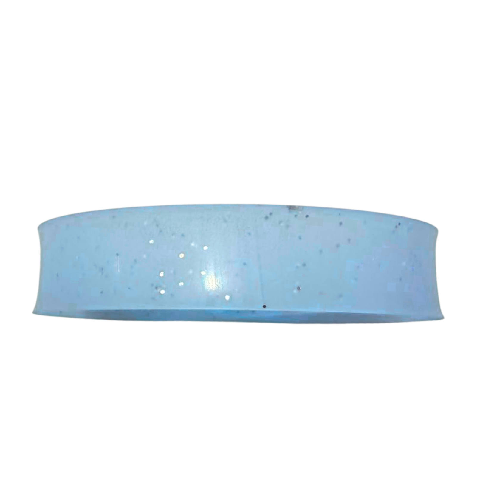 Obscuridad Azul glitter sin impresión