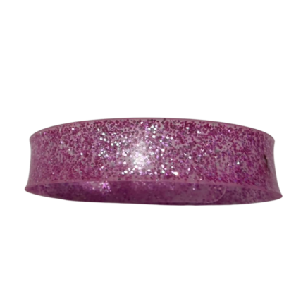 Púrpura glitter sin impresión