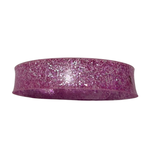 Púrpura glitter sin impresión