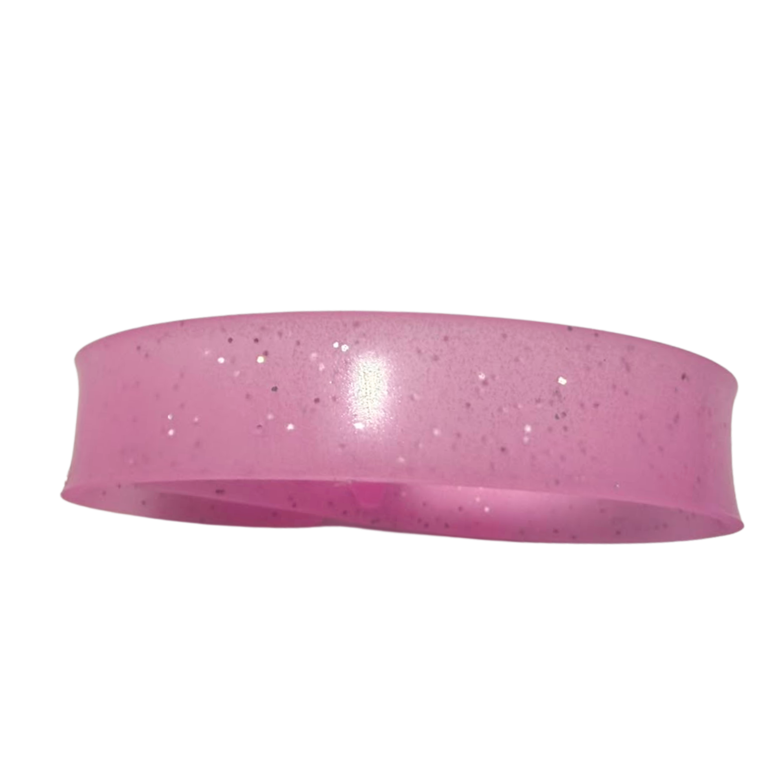 Obscuridad Rosa glitter sin impresión
